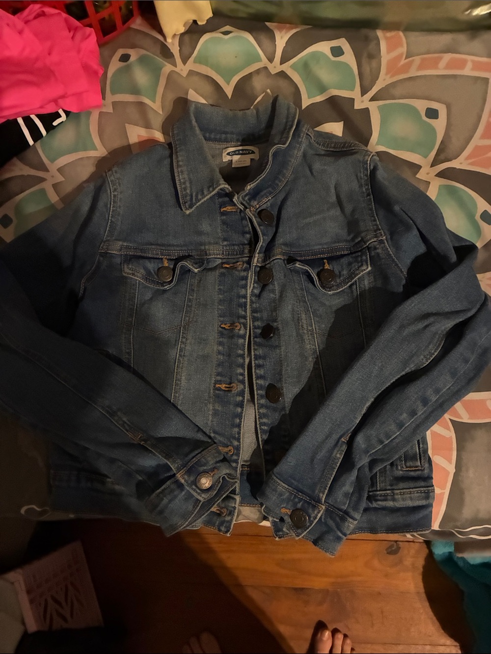 Old Navy Blue Denim Jean Jacket for Kids